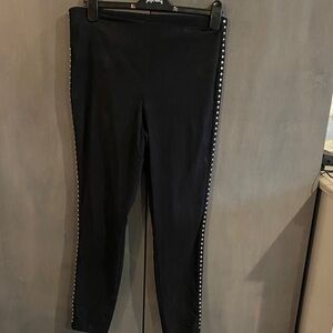 INC International Concepts Black Studded Pants